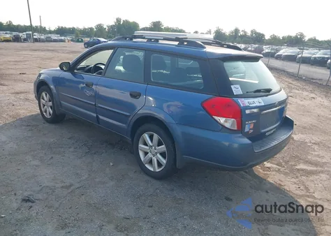 2008 Subaru Outback 2.5I/2.5I L.l. Bean Edition z USA, uszkodzony, nr VIN 4S4BP61C187364894